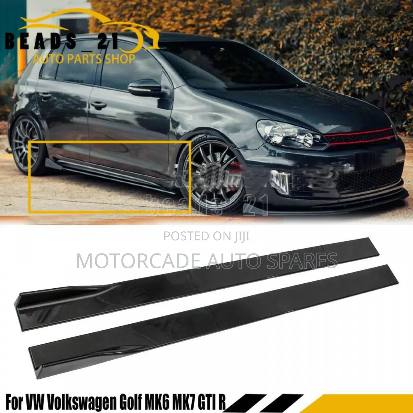 Volkswagen Golf Mk6,Mk7,Gti Bodykit Sides Skirts