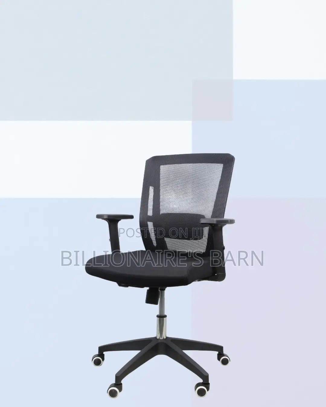 Barn Origin Office Chair Mid-Back Nylon Base — Comfort Meets Style