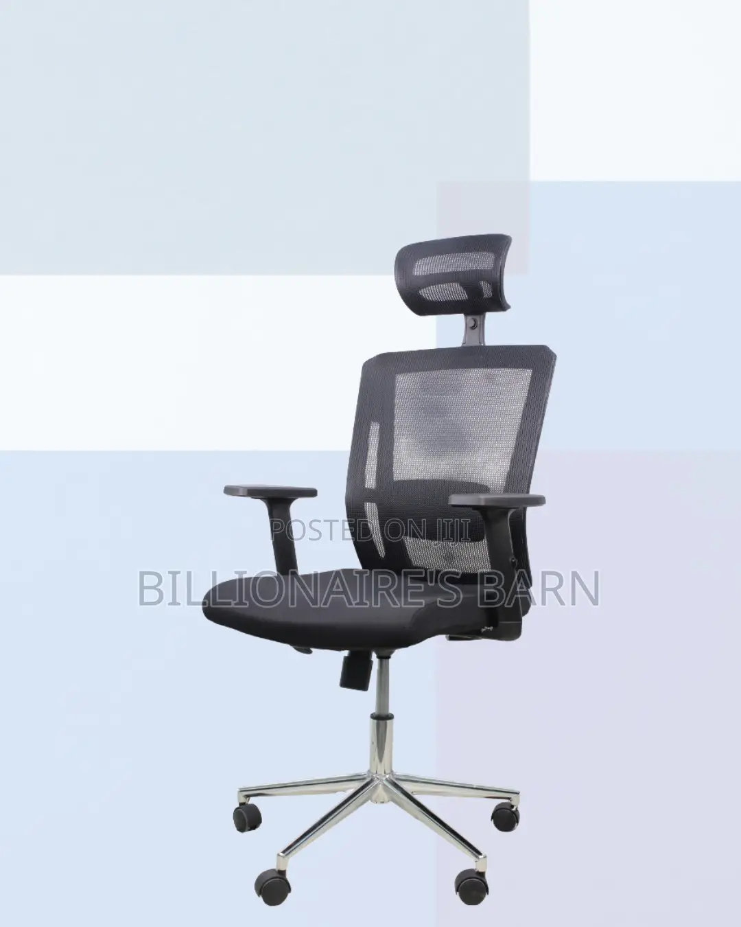 Ergonomic Mesh Task Chair — Comfort Meets Style, Neck Support Headrest