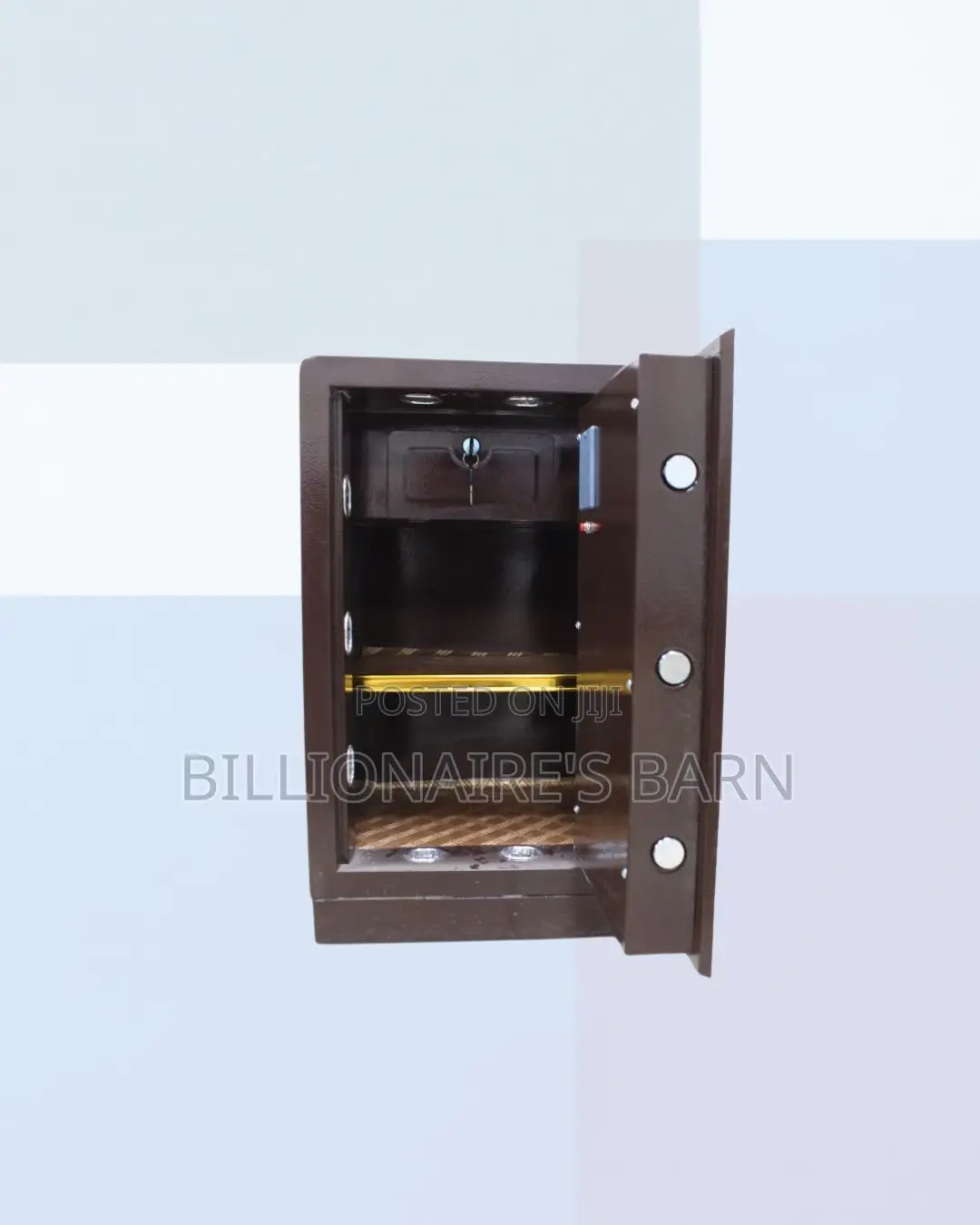 Fireproof Biometric Steel Safe | Peace of Mind, Backup Key Included