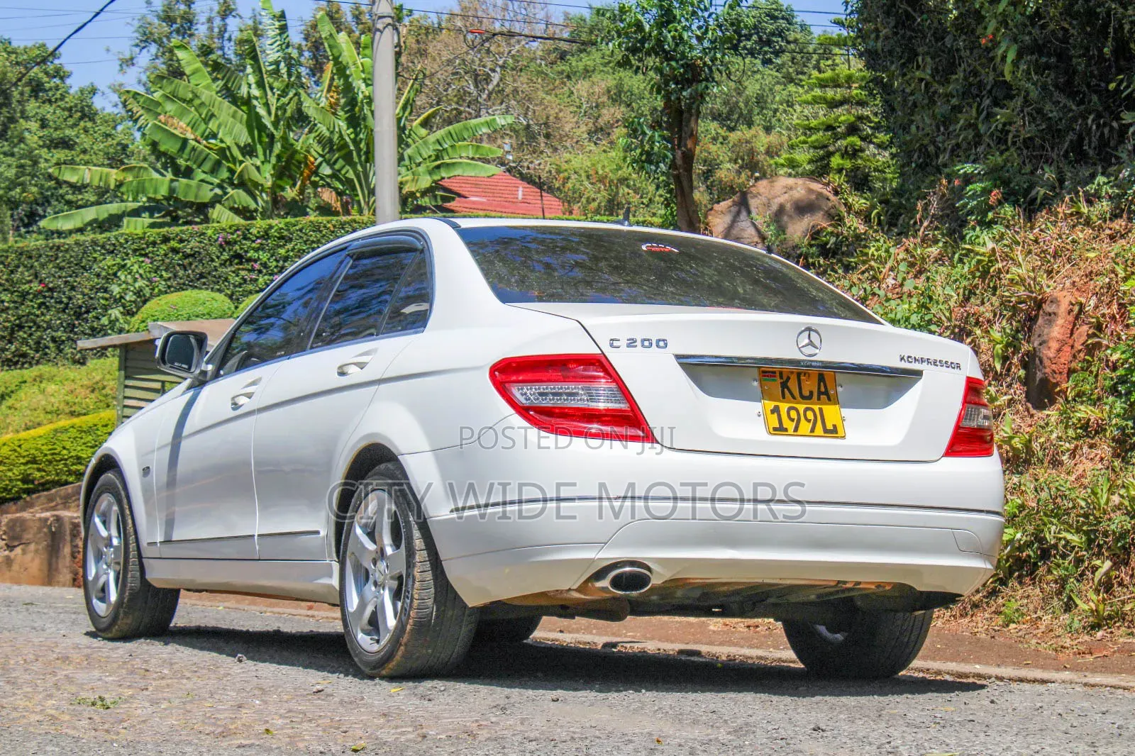 Mercedes-Benz C200 2007 White