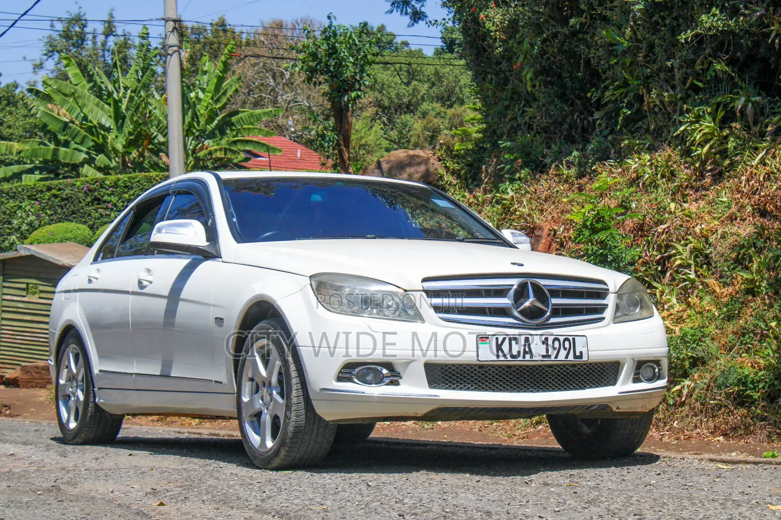Mercedes-Benz C200 2007 White