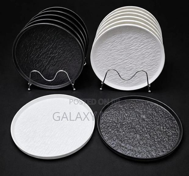 10.5'inch Rock Glazed Ceramic Dinner Plate