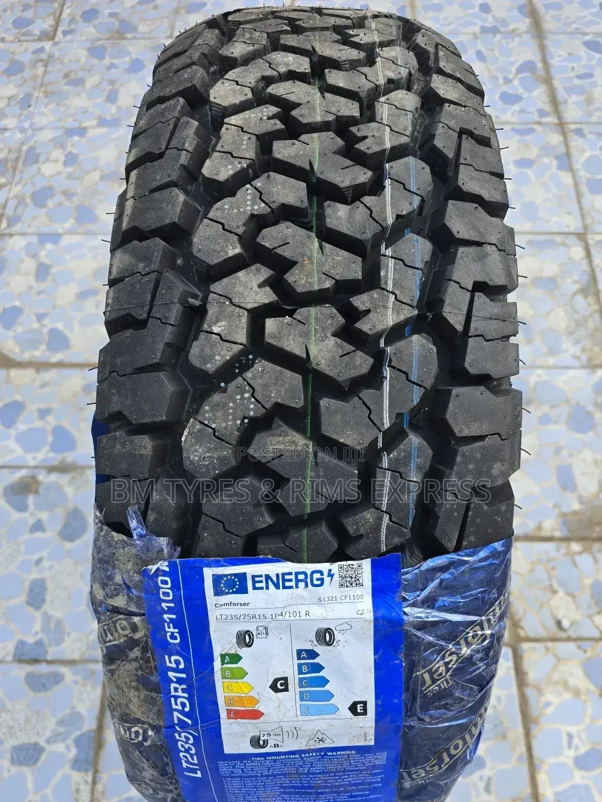 235 /75 R15 Comforser Tyres (All Terrein)