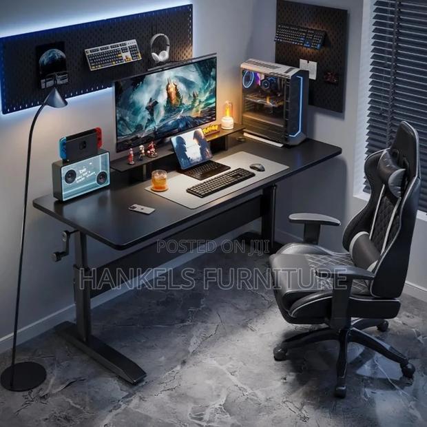 Electric Adjustable Height Desk – Sit Stand Comfort