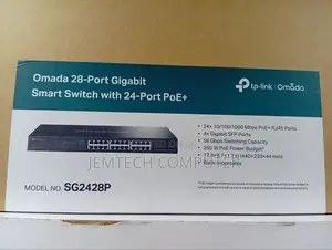 ^Sg2428p- Tp Link Gigabit Switch 28 Port With 24 Port Poe+