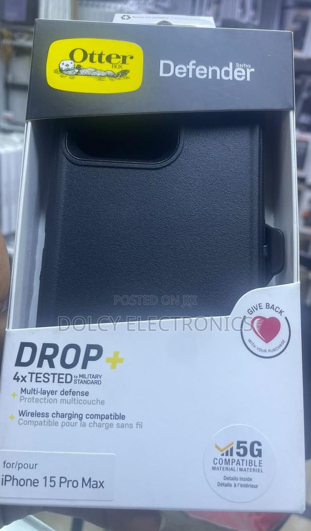 Otterbox Defender Case For iPhone 15pro Max - thumbnail 2