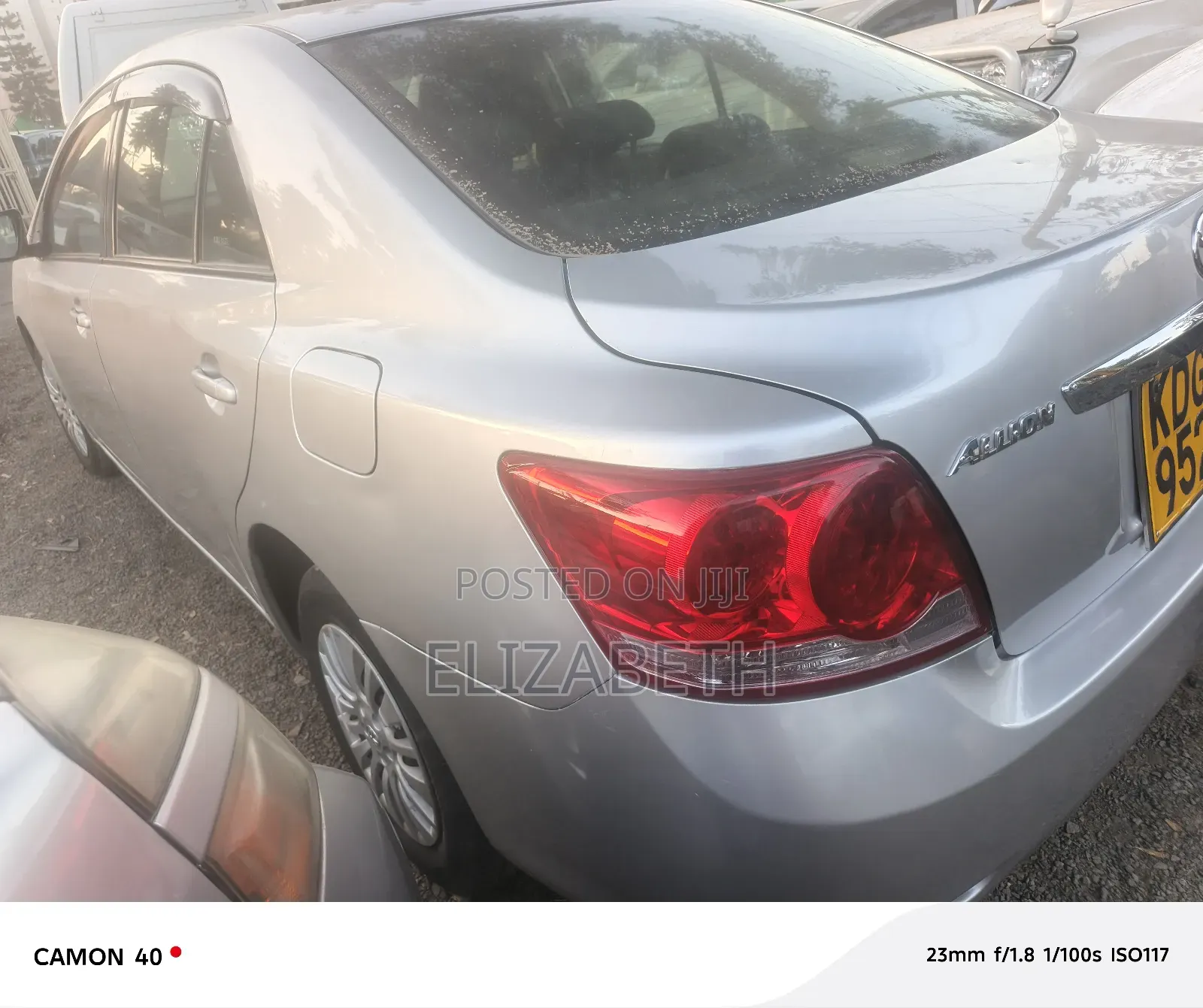 Toyota Allion 2014 Silver