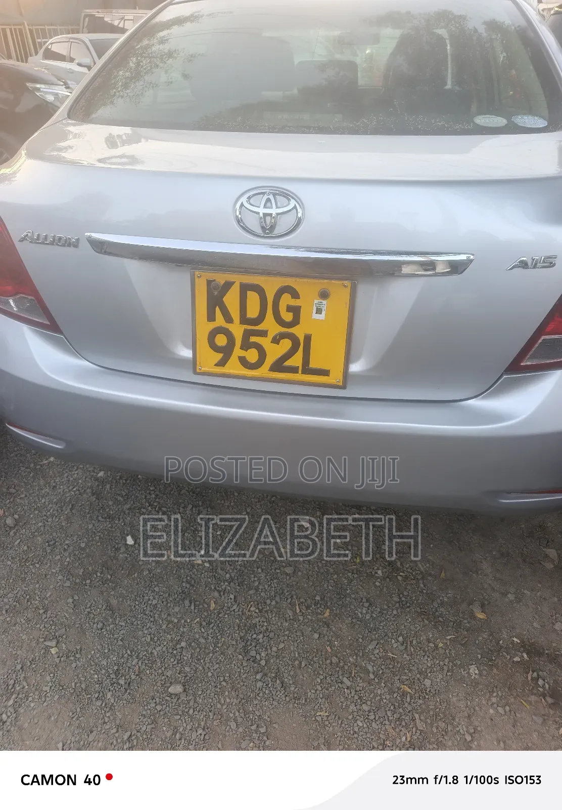 Toyota Allion 2014 Silver