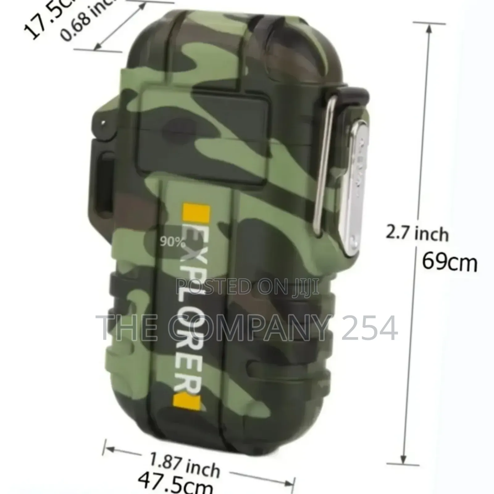 Electric Outdoor Rechargable Dual Arc Plasma Camping Hiking Lighter