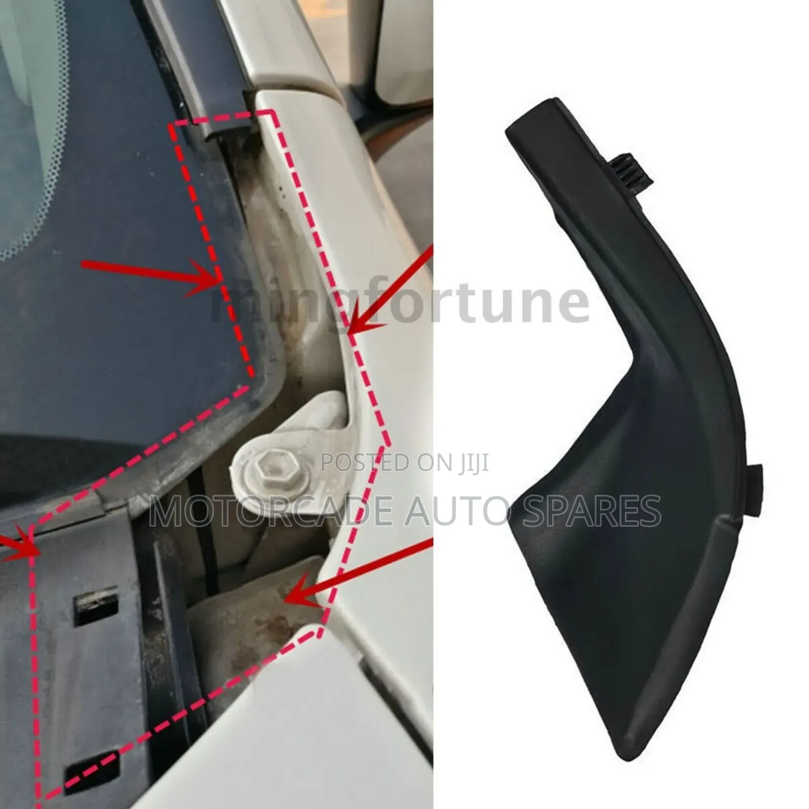 Toyota Landcruiser Prado Fj 150 2010-2021 Windscreen Finisher
