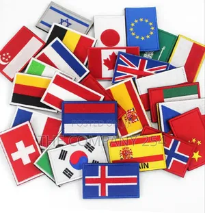 Custom Flags Patch Badges Stick On Stickers For Hat Backpack Cloth