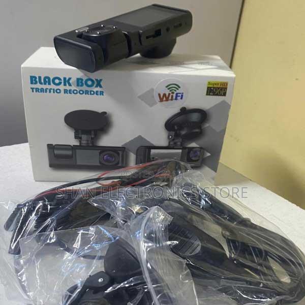 3 Channel Car Dash Camera Front, Inside and Rear 1296p Dash Camera - main view