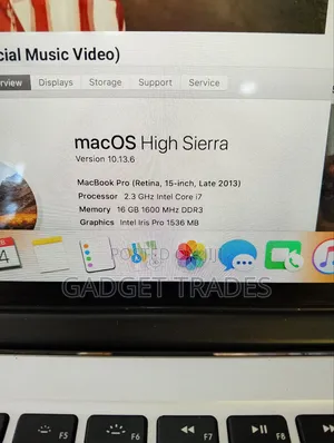 Laptop Apple MacBook Pro 2013 16GB Intel Core I7 SSD 512GB