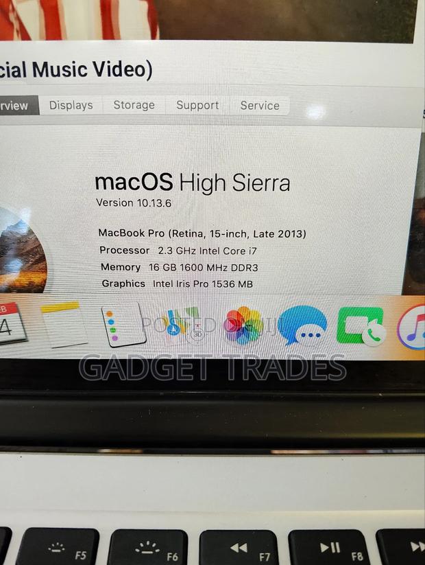 Laptop Apple MacBook Pro 2013 16GB Intel Core I7 SSD 512GB - thumbnail 2