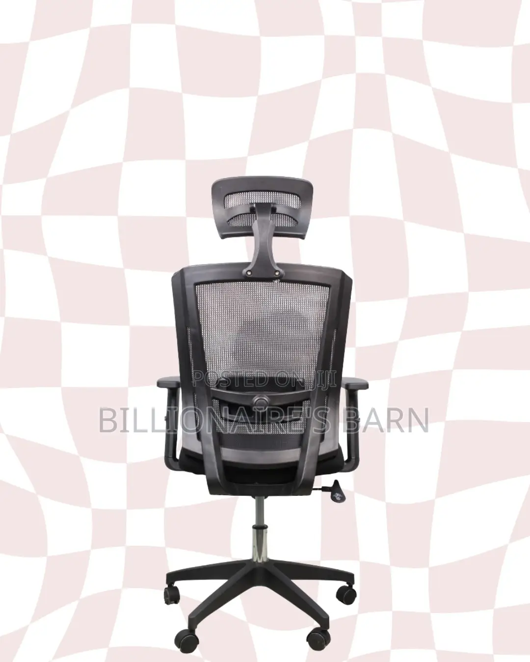 Black Ergonomic Office Chair • Support That Lasts, Cool Mesh Backrest
