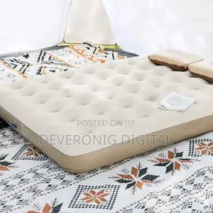 *Intex Inflatable Mattress Plus Free -electric Pump And 2 Pillows