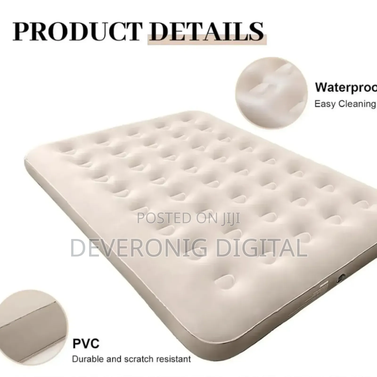 *Intex Inflatable Mattress Plus Free -electric Pump And 2 Pillows