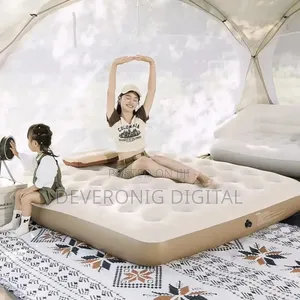 *Intex Inflatable Mattress Plus Free -electric Pump And 2 Pillows