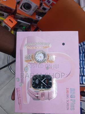A58 Plus 2.02” Big Screen Smart Watch With Fitness Tracking