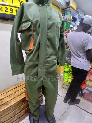 Straight Leg Design Comfort Jeans Overall - thumbnail 2