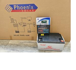 Durable 150w Full Solar Kit System - main view