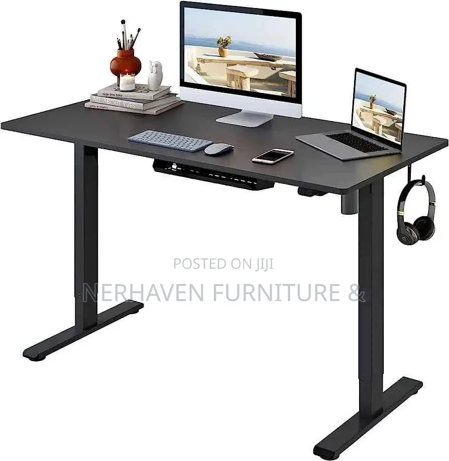 1.4m Modern Electric Standing Desk – Office Furniture