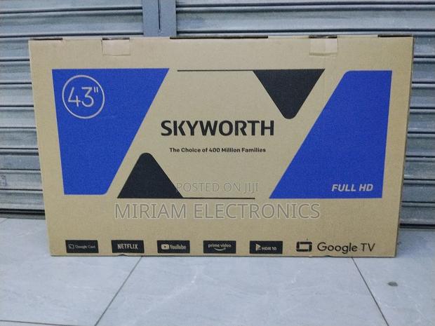 Skyworth 43e3500g 43 Inch Full Hd Frameless Smart Google Tv