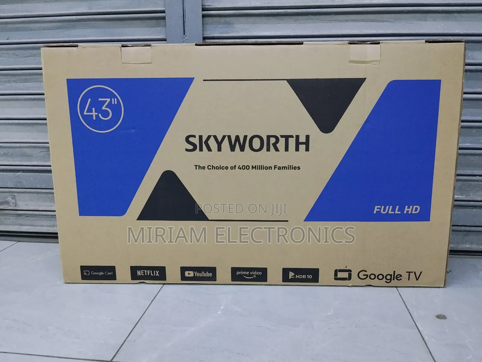 Skyworth 43e3500g 43 Inch Full Hd Frameless Smart Google Tv