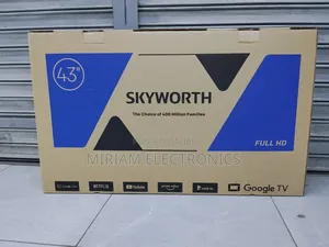 Skyworth 43e3500g 43 Inch Full Hd Frameless Smart Google Tv