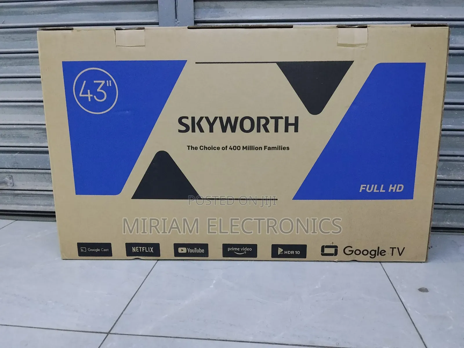 Skyworth 43e3500g 43 Inch Full Hd Frameless Smart Google Tv