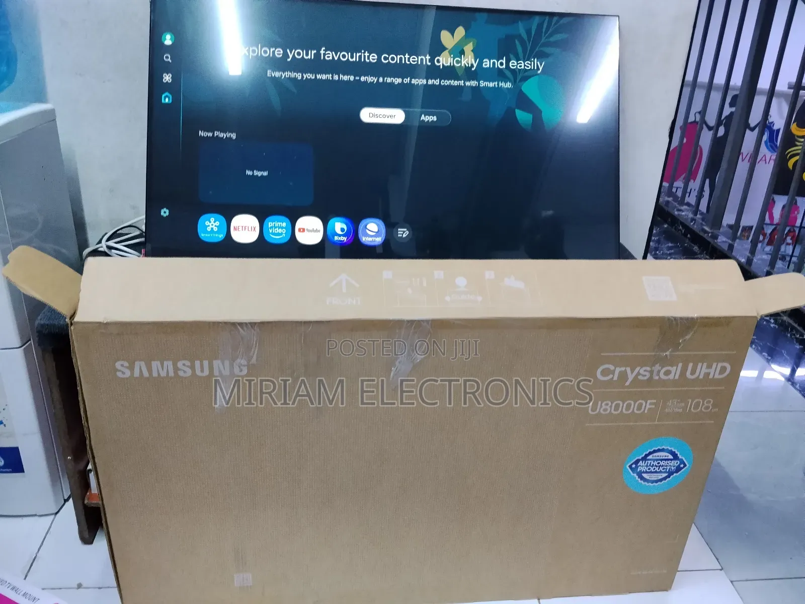 Samsung 43′′ Class U8000f Crystal Uhd Smart Tv (2025)