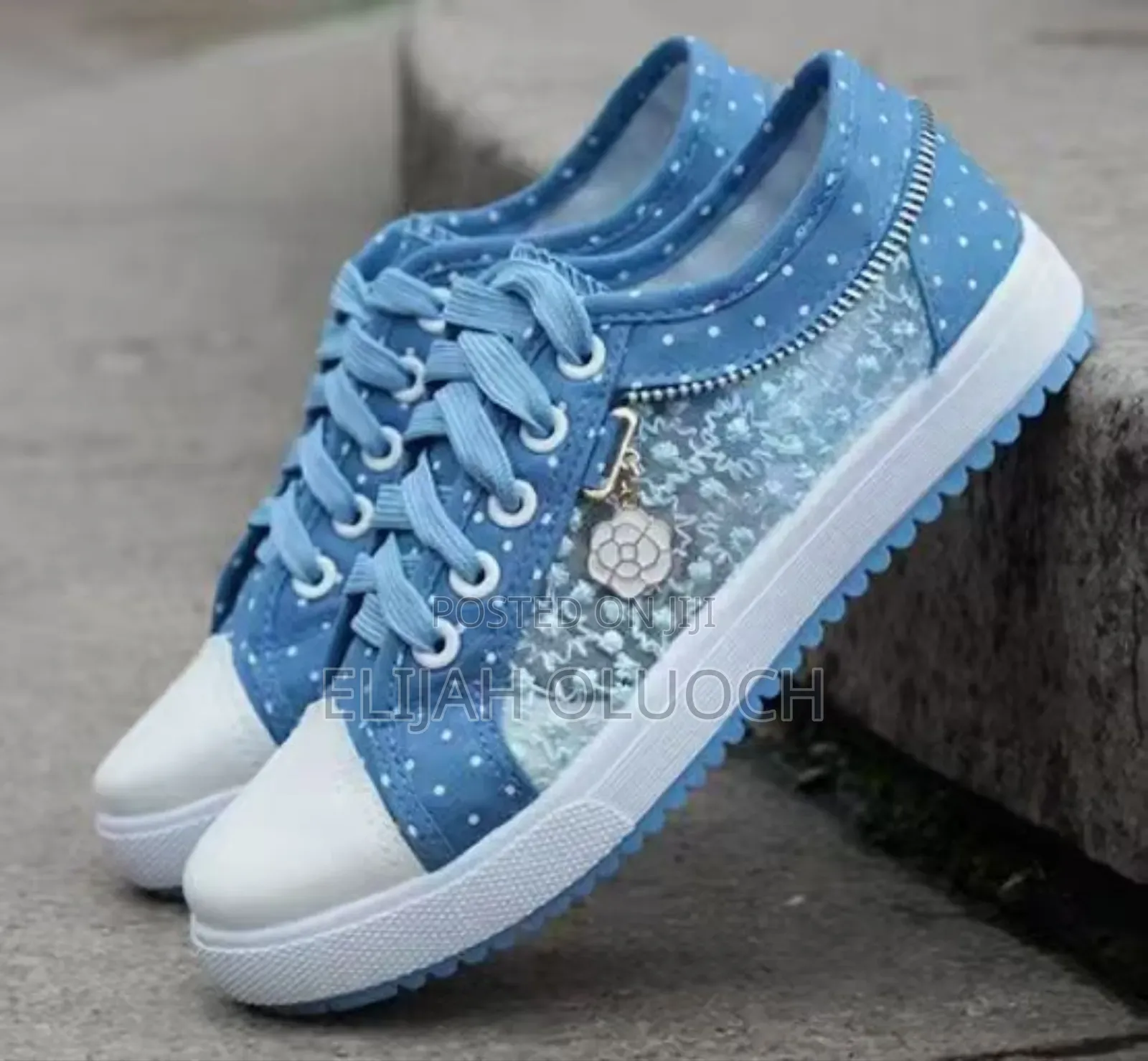 Embroidery Floral Mesh Casual Ladies Shoes