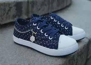 Embroidery Floral Mesh Casual Ladies Shoes