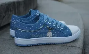 Embroidery Floral Mesh Casual Ladies Shoes