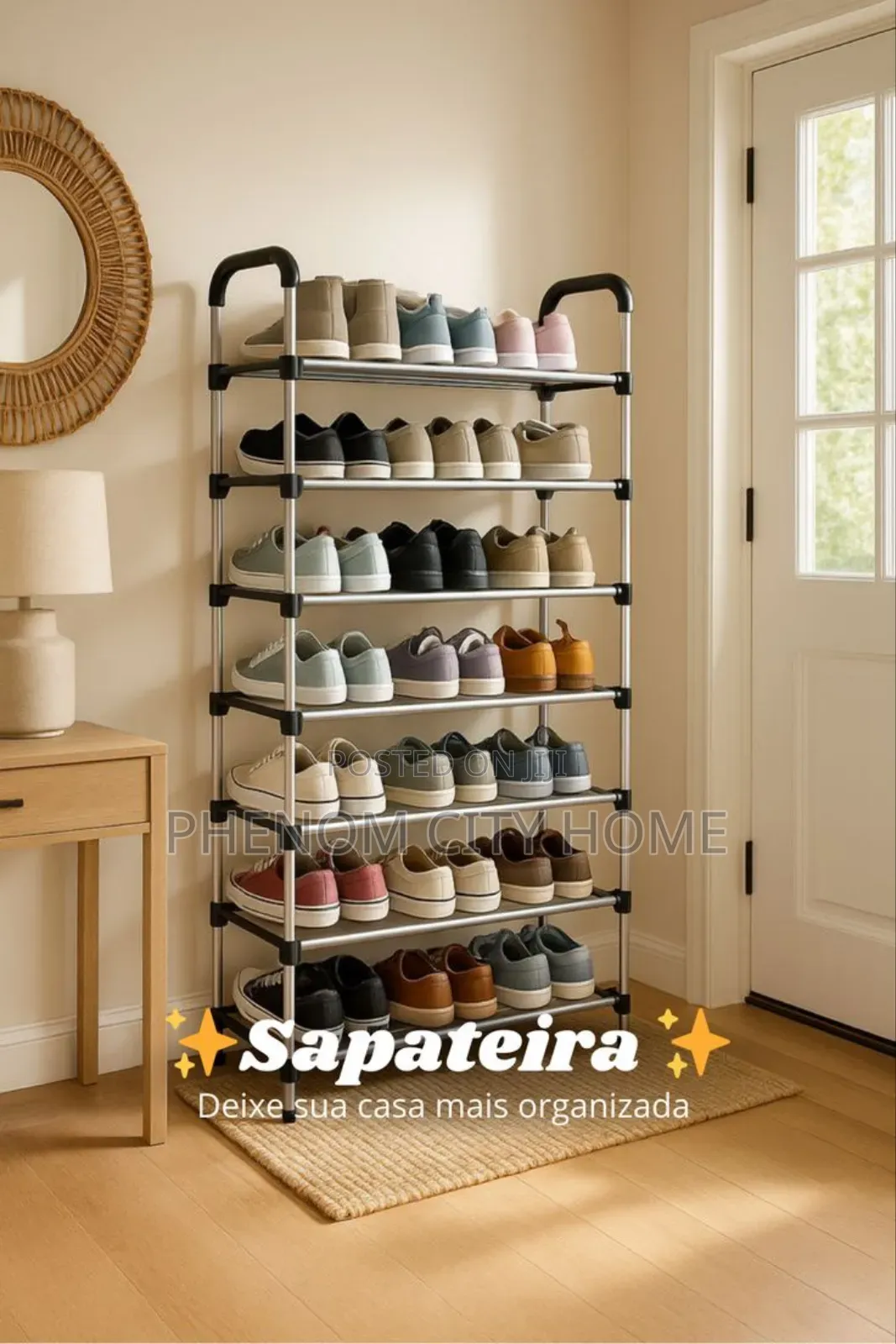 8 Layer Adjustable Affordable Shoerack