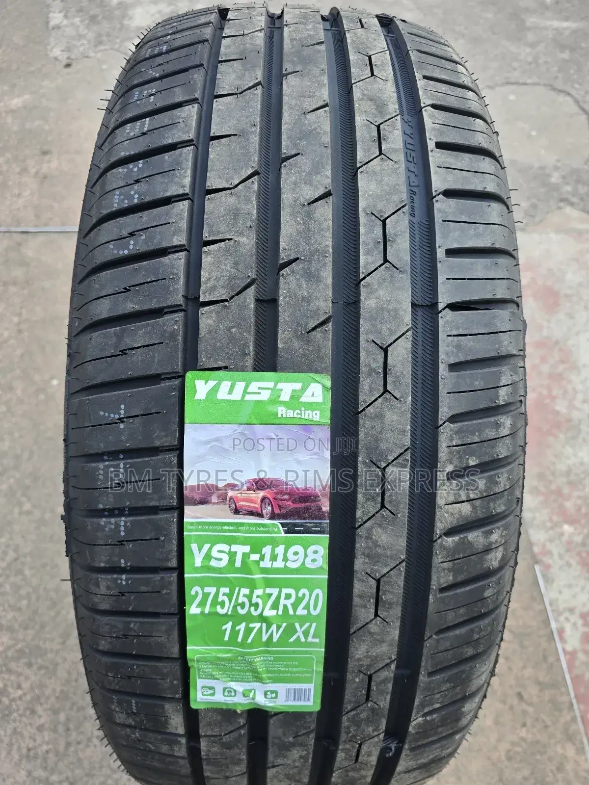 275 /55 R20 Yusta Tyres (Highway) New Technology.
