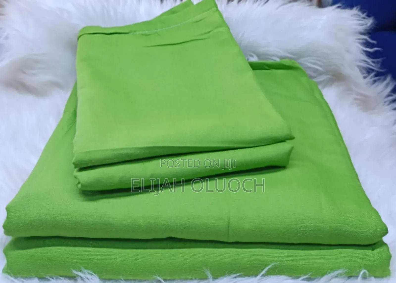 4 Piece Cotton Plain Bedsheets Sets