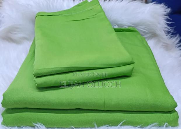 4 Piece Cotton Plain Bedsheets Sets - thumbnail 2