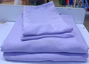 4 Piece Cotton Plain Bedsheets Sets