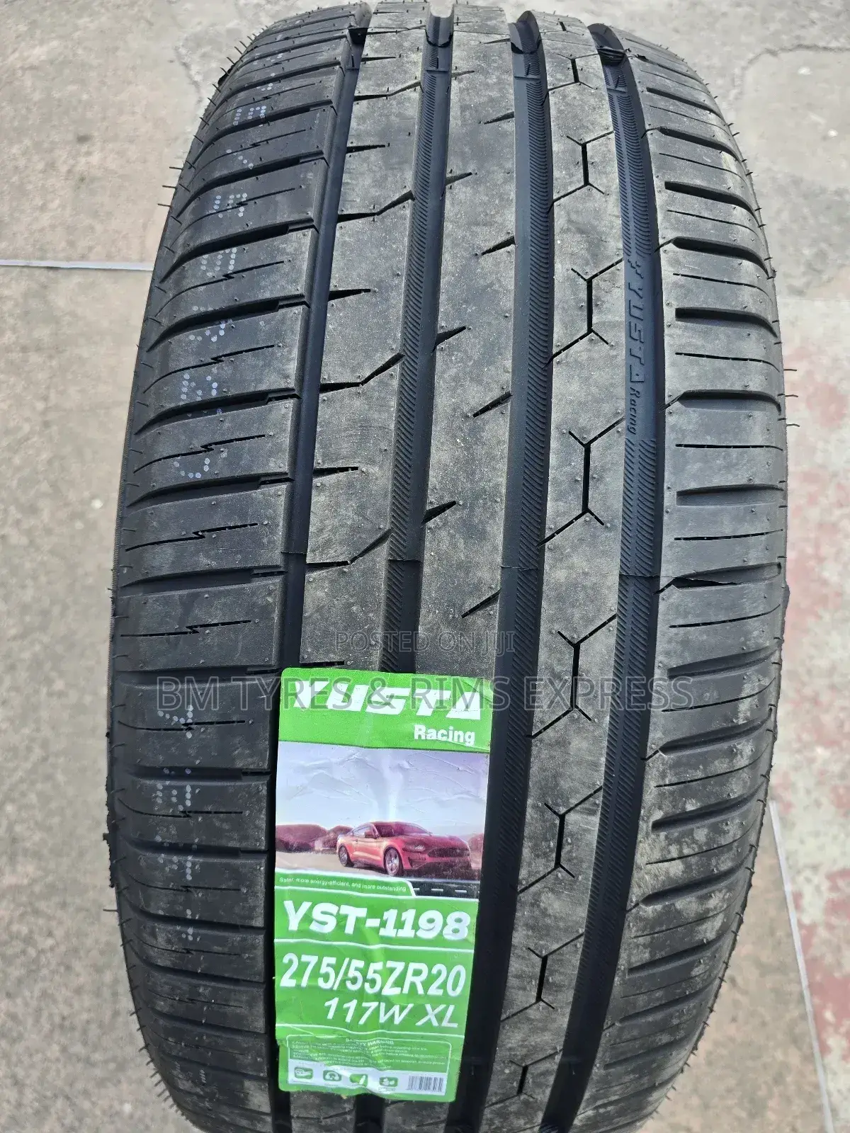 275 /55 R20 Yusta Tyres (Highway) New Technology.