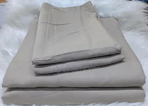 4 Piece Cotton Plain Bedsheets Sets