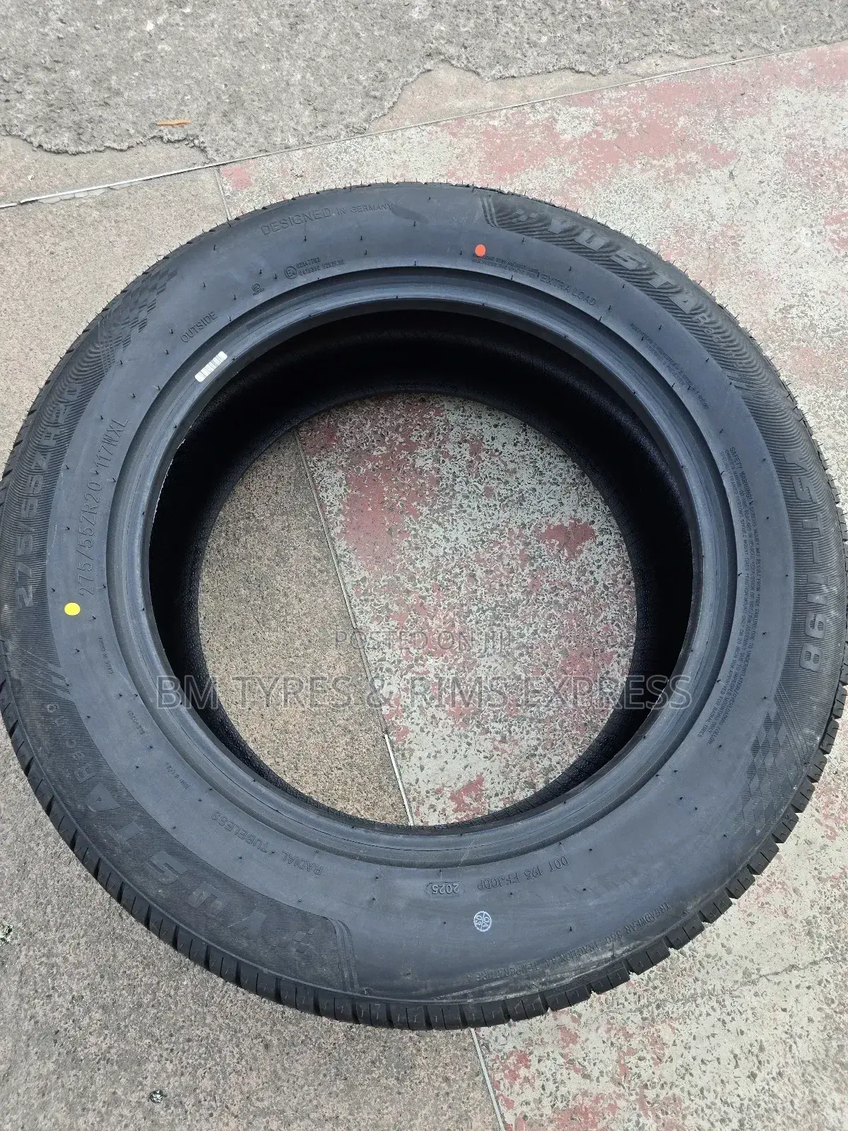 275 /55 R20 Yusta Tyres (Highway) New Technology.
