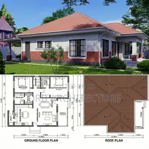 Modern 2 Bedroom Plans (Customizable)