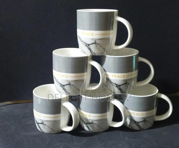 6pcs Classy Ceramic Cups -P - thumbnail 2