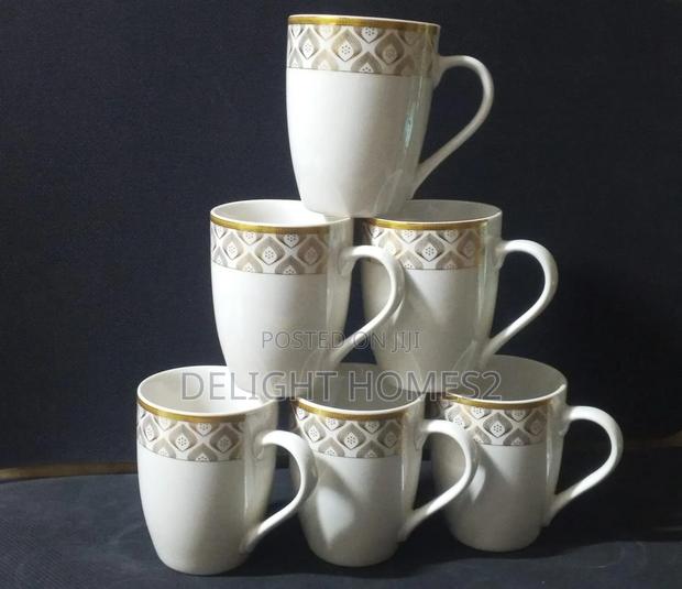 6pcs Classy Ceramic Cups -P - thumbnail 3