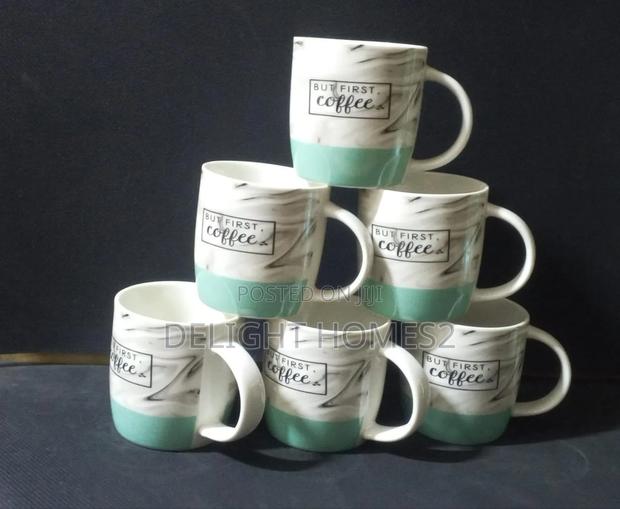 6pcs Classy Ceramic Cups -P - thumbnail 5
