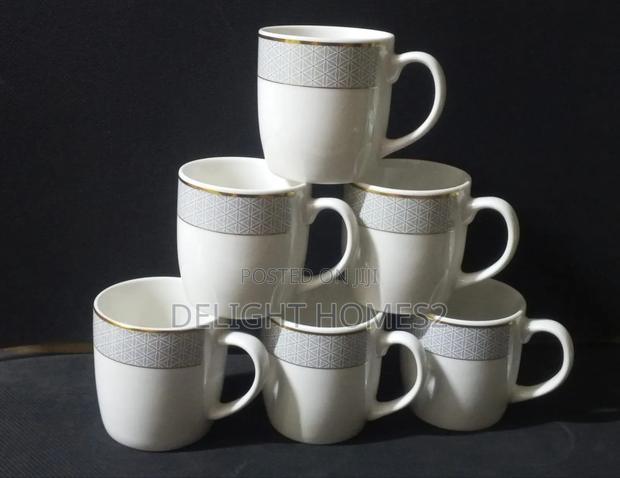 6pcs Classy Ceramic Cups -P - thumbnail 6