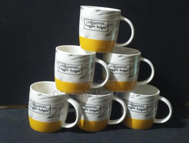 6pcs Classy Ceramic Cups -P - thumbnail 8