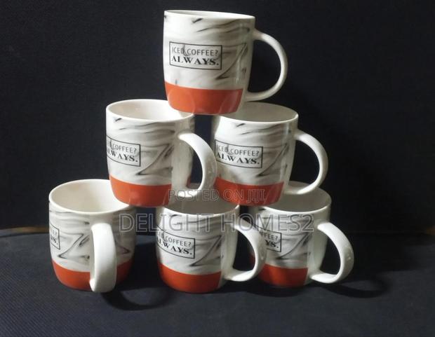 6pcs Classy Ceramic Cups -P - thumbnail 9